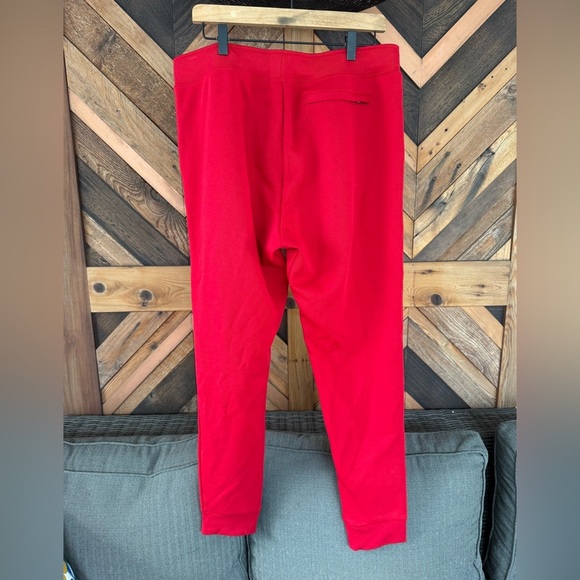 Ralph Lauren Double Knit Jogger Pant Red Size Large - Picture 8 of 11